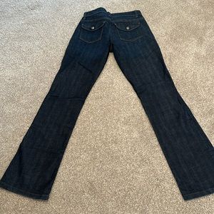 Gap b dark wash boot cut jeans